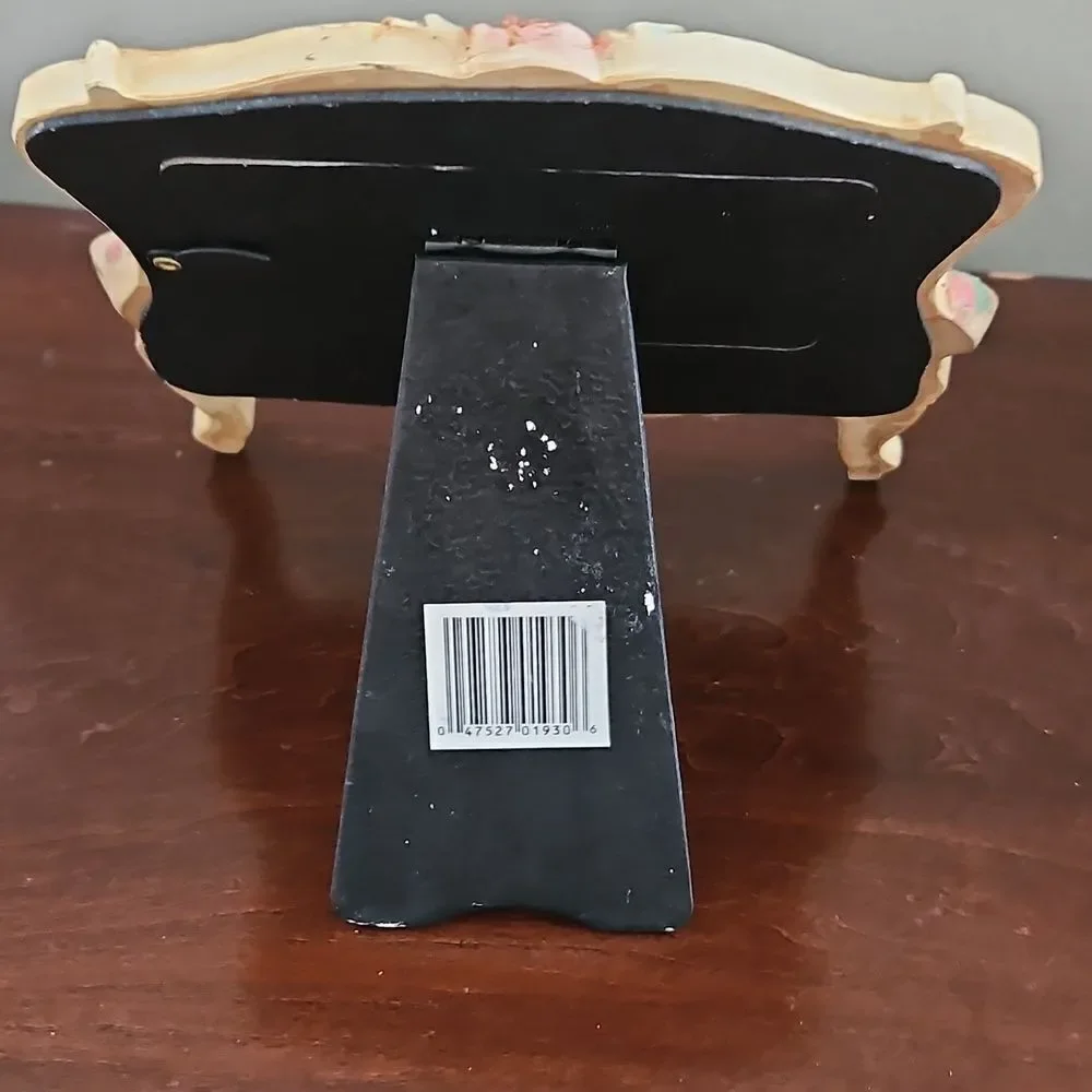 Vintage Ceramic Floral Sofa Photo Frame